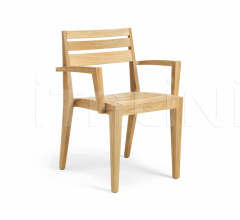 Итальянские Уличная мебель - Стул с подлокотниками Ribot фабрика Ethimo
