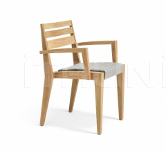 Итальянские Уличная мебель - Стул с подлокотниками Ribot фабрика Ethimo