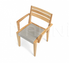 Итальянские Уличная мебель - Стул с подлокотниками Ribot фабрика Ethimo