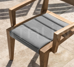 Итальянские Уличная мебель - Стул с подлокотниками Ribot фабрика Ethimo