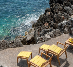 Итальянские Уличная мебель - Пуф Ribot фабрика Ethimo