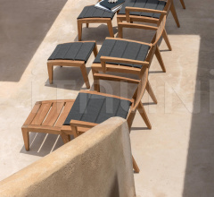 Итальянские Уличная мебель - Пуф Ribot фабрика Ethimo