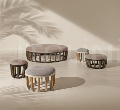 Итальянские Уличная мебель - Пуф Swing 40 h46 фабрика Ethimo