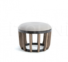 Итальянские Уличная мебель - Пуф Swing 60 h46 фабрика Ethimo