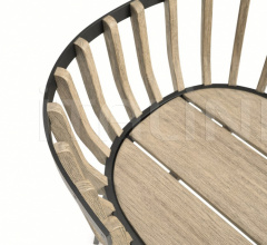 Итальянские Уличная мебель - Стул с подлокотниками Swing фабрика Ethimo