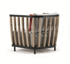 Итальянские Уличные кресла - Кресло Swing Lounge armchair Итальянские Уличные кресла - Кресло Swing Lounge armchair фабрика Ethimo