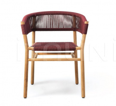 Итальянские Уличная мебель - Стул с подлокотниками Kilt in teak фабрика Ethimo