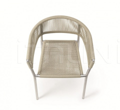 Итальянские Уличная мебель - Стул с подлокотниками Kilt in steel фабрика Ethimo