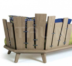 Итальянские Уличные шезлонги - Шезлонг Rafael Daybed фабрика Ethimo