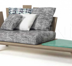 Итальянские Уличные шезлонги - Шезлонг Rafael Lounge armchair фабрика Ethimo