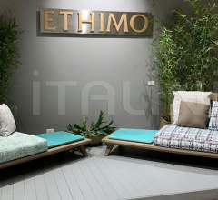 Итальянские Уличные шезлонги - Шезлонг Rafael Lounge armchair фабрика Ethimo