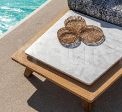 Итальянские Уличные шезлонги - Шезлонг Rafael Lounge armchair фабрика Ethimo