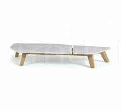 Итальянские Уличные столики - Журнальный столик Rafael Coffee table 70x170 фабрика Ethimo
