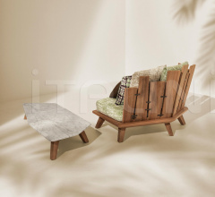 Итальянские Уличные столики - Журнальный столик Rafael Coffee table 70x170 фабрика Ethimo