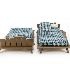 Итальянские Уличные шезлонги - Шезлонг Rafael Sunbed фабрика Ethimo