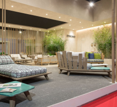 Итальянские Уличные шезлонги - Шезлонг Rafael Sunbed фабрика Ethimo