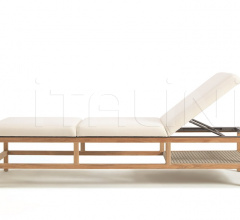 Итальянские Уличные шезлонги - Шезлонг Grand Life Sunbed фабрика Ethimo