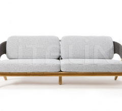 Итальянские Уличная мебель - Диван Knit 3 seater sofa фабрика Ethimo