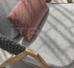 Итальянские Уличные кресла - Кресло Knit Armchair Итальянские Уличные кресла - Кресло Knit Armchair фабрика Ethimo
