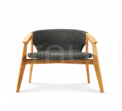 Итальянские Уличные кресла - Кресло Knit Lounge armchair Итальянские Уличные кресла - Кресло Knit Lounge armchair фабрика Ethimo