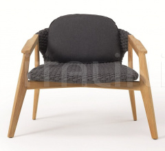 Итальянские Уличные кресла - Кресло Knit Lounge armchair Итальянские Уличные кресла - Кресло Knit Lounge armchair фабрика Ethimo