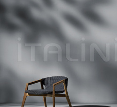 Итальянские Уличные кресла - Кресло Knit Lounge armchair Итальянские Уличные кресла - Кресло Knit Lounge armchair фабрика Ethimo