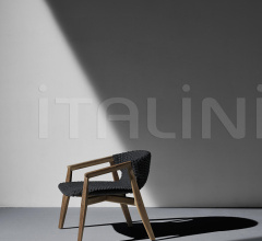 Итальянские Уличные кресла - Кресло Knit Lounge armchair Итальянские Уличные кресла - Кресло Knit Lounge armchair фабрика Ethimo