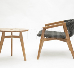 Итальянские Уличные столики - Столик Knit Coffee table Итальянские Уличные столики - Столик Knit Coffee table фабрика Ethimo