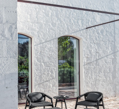 Итальянские Уличные столики - Столик Knit Coffee table Итальянские Уличные столики - Столик Knit Coffee table фабрика Ethimo