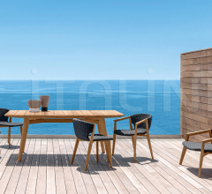 Итальянские Уличная мебель - Стул Knit Dining chair фабрика Ethimo