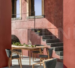 Итальянские Уличная мебель - Стул Knit Dining chair фабрика Ethimo