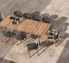 Итальянские Уличная мебель - Стул Knit Dining chair фабрика Ethimo