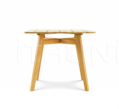 Итальянские Уличные столы - Стол обеденный Knit Square table Итальянские Уличные столы - Стол обеденный Knit Square table фабрика Ethimo