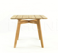 Итальянские Уличные столы - Стол обеденный Knit Square table Итальянские Уличные столы - Стол обеденный Knit Square table фабрика Ethimo