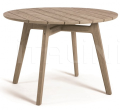 Итальянские Уличные столы - Стол обеденный Knit Table 110 Итальянские Уличные столы - Стол обеденный Knit Table 110 фабрика Ethimo