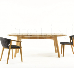Итальянские Уличные столы - Стол обеденный Knit Rectangular dining table Итальянские Уличные столы - Стол обеденный Knit Rectangular dining table фабрика Ethimo