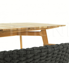 Итальянские Уличные столы - Стол обеденный Knit Rectangular dining table Итальянские Уличные столы - Стол обеденный Knit Rectangular dining table фабрика Ethimo