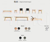Стол обеденный Knit XL rectangular dining table Ethimo