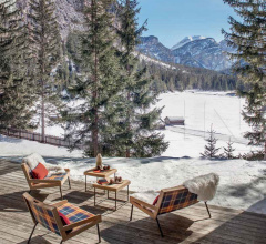 Итальянские Уличная мебель - Диван Allaperto Mountain Tartan 2 seater sofa фабрика Ethimo