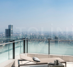 Итальянские Уличные шезлонги - Шезлонг Allaperto Urban Sunbed фабрика Ethimo