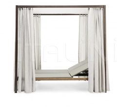 Итальянские Уличные шезлонги - Шезлонг Allaperto Urban Lounge bed фабрика Ethimo