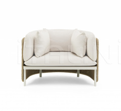 Итальянские Уличные кресла - Кресло Esedra Lounge armchair Итальянские Уличные кресла - Кресло Esedra Lounge armchair фабрика Ethimo
