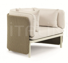 Итальянские Уличные кресла - Кресло Esedra Lounge armchair Итальянские Уличные кресла - Кресло Esedra Lounge armchair фабрика Ethimo