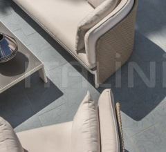 Итальянские Уличные кресла - Кресло Esedra Lounge armchair Итальянские Уличные кресла - Кресло Esedra Lounge armchair фабрика Ethimo