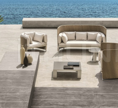 Итальянские Уличные кресла - Кресло Esedra Lounge armchair Итальянские Уличные кресла - Кресло Esedra Lounge armchair фабрика Ethimo