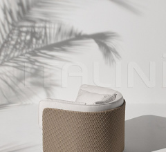 Итальянские Уличные кресла - Кресло Esedra Lounge armchair Итальянские Уличные кресла - Кресло Esedra Lounge armchair фабрика Ethimo