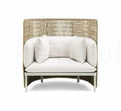Итальянские Уличные кресла - Кресло Esedra Highback lounge armchair Итальянские Уличные кресла - Кресло Esedra Highback lounge armchair фабрика Ethimo