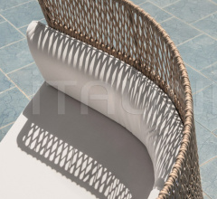 Итальянские Уличная мебель - Диван Esedra 3 seater highback sofa фабрика Ethimo