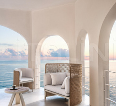 Итальянские Уличные столики - Столик Esedra Round coffee table Итальянские Уличные столики - Столик Esedra Round coffee table фабрика Ethimo