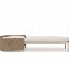 Итальянские Уличные шезлонги - Шезлонг Esedra Sunbed фабрика Ethimo